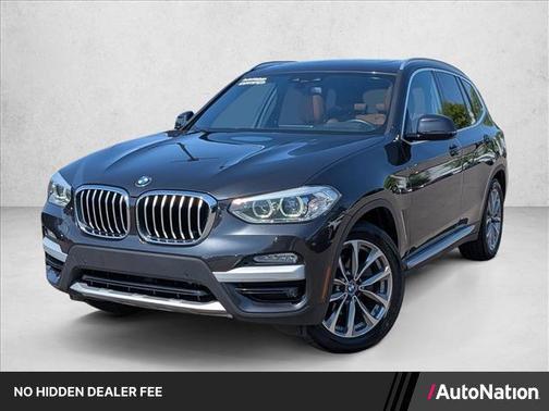 Dark Graphite Metallic 2019 BMW X3 xDrive30i