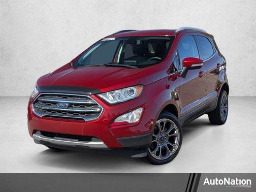Ruby Red Metallic Tinted Clearcoat 2018 Ford EcoSport Titanium