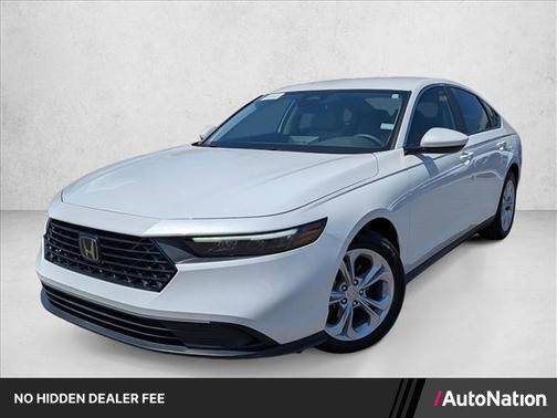 Platinum White Pearl 2024 Honda Accord LX 1.5T