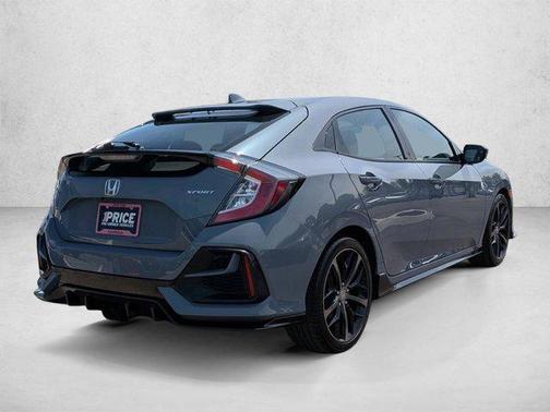 Sonic Gray 2020 Honda Civic Sport