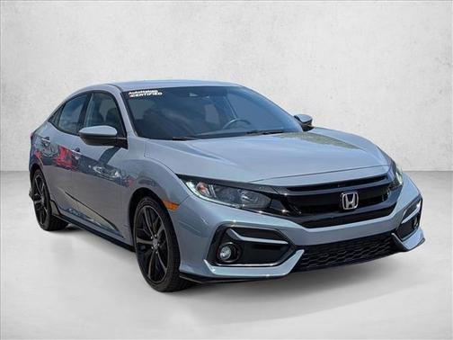 Sonic Gray 2020 Honda Civic Sport