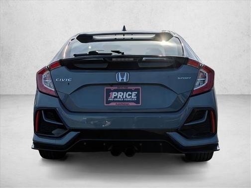 Sonic Gray 2020 Honda Civic Sport
