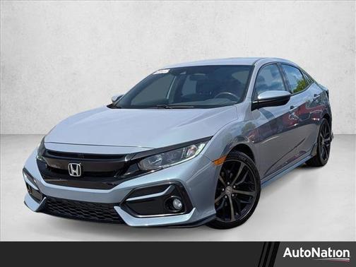 Sonic Gray 2020 Honda Civic Sport