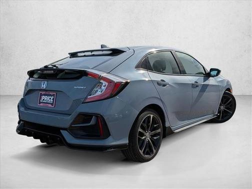 Sonic Gray 2020 Honda Civic Sport