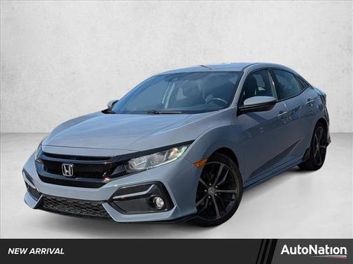 Sonic Gray 2020 Honda Civic Sport