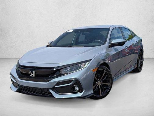 Sonic Gray 2020 Honda Civic Sport