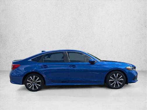 Aegean Blue Metallic 2022 Honda Civic EX
