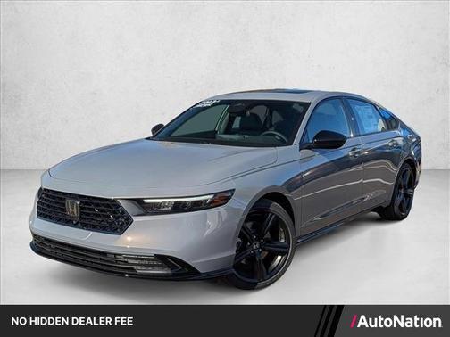 Urban Gray Pearl 2025 Honda Accord Hybrid Sport-L