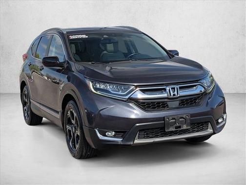 Gray 2018 Honda CR-V Touring