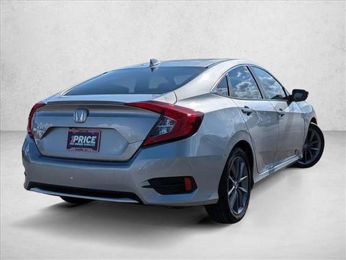 Lunar Silver Metallic 2021 Honda Civic EX