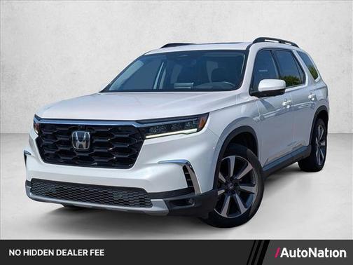 Platinum White Pearl 2023 Honda Pilot AWD Elite