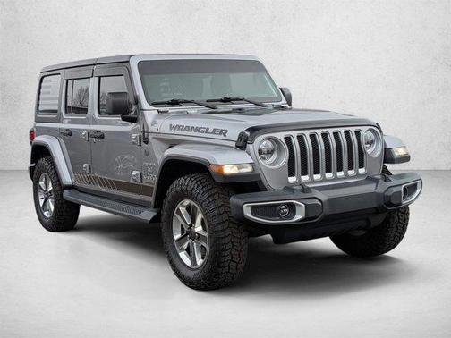 Billet Silver Metallic Clearcoat 2019 Jeep Wrangler Unlimited Sahara