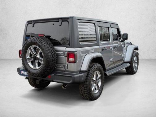 Billet Silver Metallic Clearcoat 2019 Jeep Wrangler Unlimited Sahara