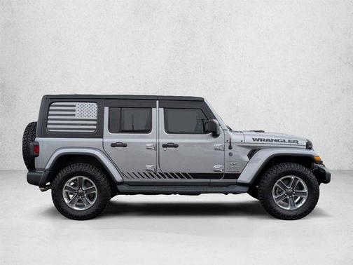Billet Silver Metallic Clearcoat 2019 Jeep Wrangler Unlimited Sahara