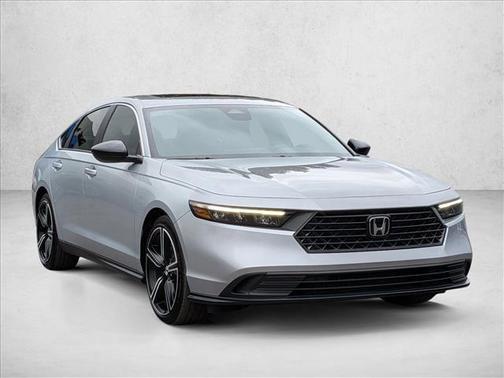 Solar Silver Metal 2025 Honda Accord Hybrid Sport