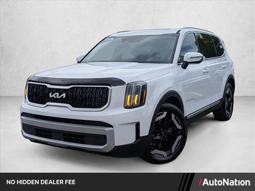 Glacial White Pearl 2024 Kia Telluride EX
