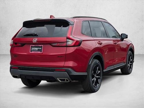 Radiant Red Metallic 2026 Honda CR-V Hybrid Sport-L AWD