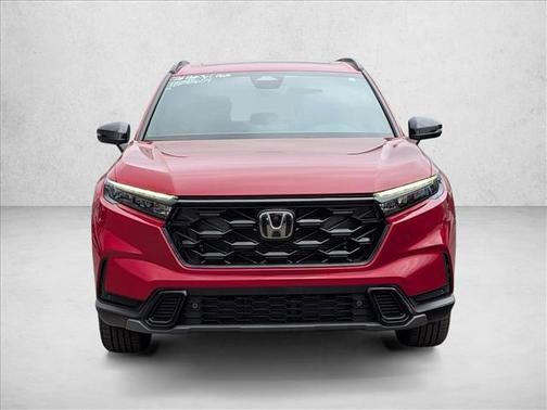 Radiant Red Metallic 2026 Honda CR-V Hybrid Sport-L AWD