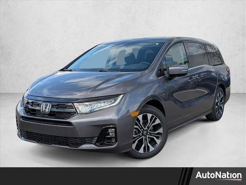 Modern Steel Metallic 2026 Honda Odyssey Elite