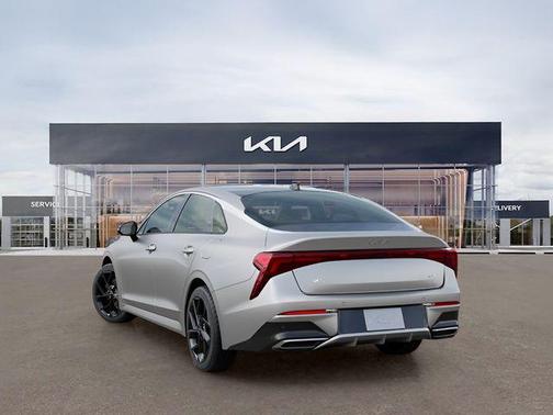 Steel Matte Gray 2026 Kia K5 GT-Line