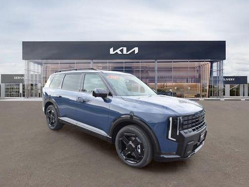 Midnight Lake Blue 2027 Kia Telluride Hybrid X-Line SX