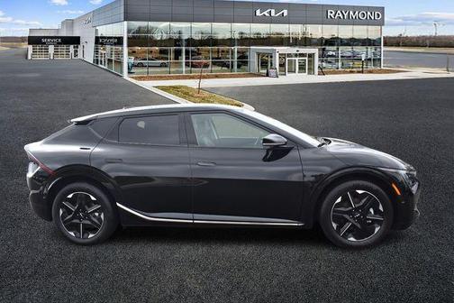 Ebony Black 2025 Kia EV6 Wind RWD