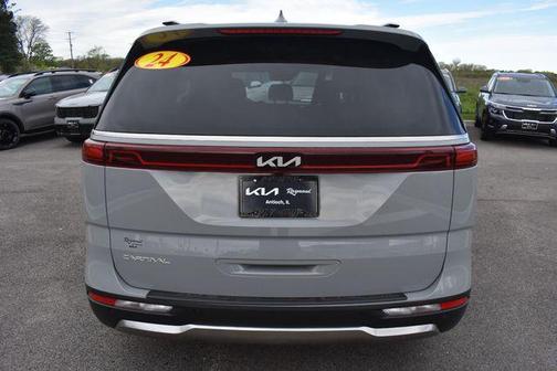 Ceramic Silver 2024 Kia Carnival SX Prestige