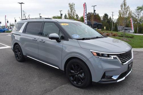 Ceramic Silver 2024 Kia Carnival SX Prestige