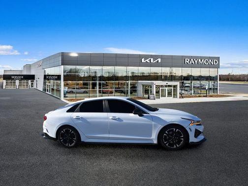 Glacial White Pearl 2021 Kia K5 GT-Line