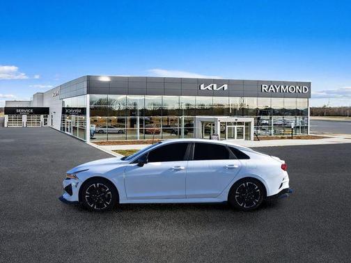 Glacial White Pearl 2021 Kia K5 GT-Line