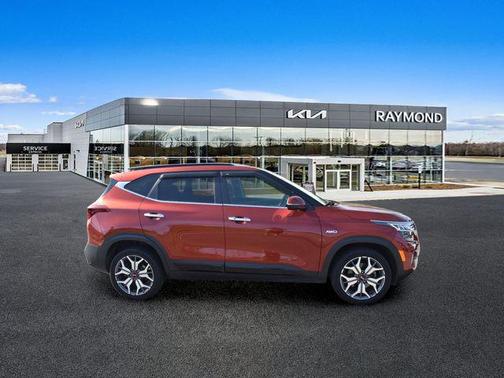 Mars Orange 2021 Kia Seltos SX Turbo