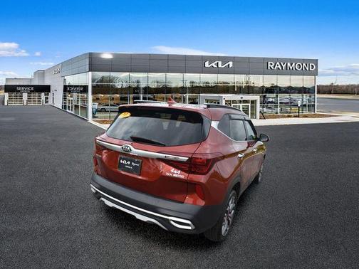 Mars Orange 2021 Kia Seltos SX Turbo