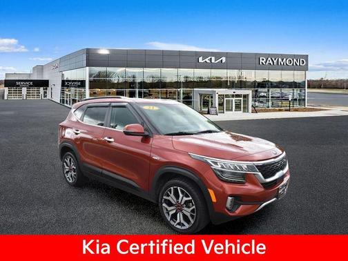 Mars Orange 2021 Kia Seltos SX Turbo