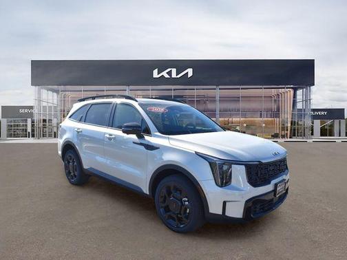 Ivory Silver 2026 Kia Sorento SX