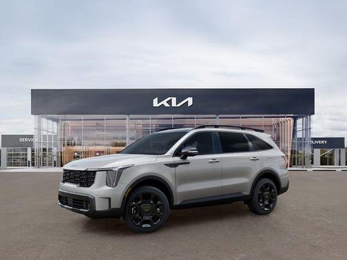 Ivory Silver 2026 Kia Sorento SX