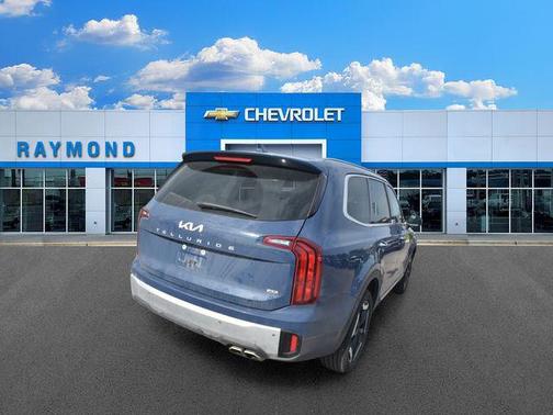 Midnight Lake Blue 2024 Kia Telluride S