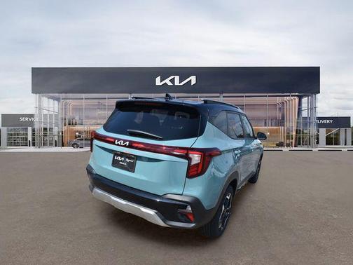 Pluton Blue/Black Roof 2026 Kia Seltos S