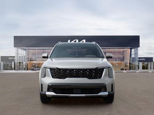 Ivory Silver 2026 Kia Sorento SX