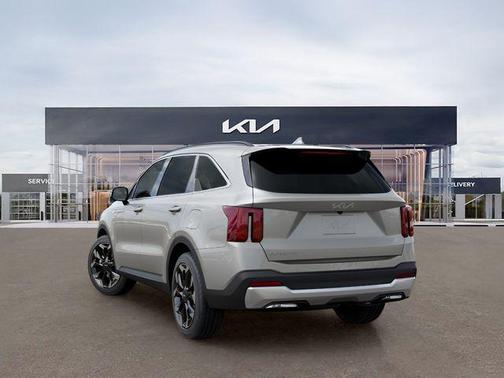 Ivory Silver 2026 Kia Sorento SX