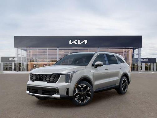 Ivory Silver 2026 Kia Sorento SX