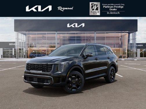 Aurora Black Pearl 2026 Kia Sorento Hybrid SX Prestige