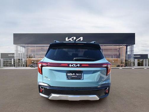 Pluton Blue/Black Roof 2026 Kia Seltos SX