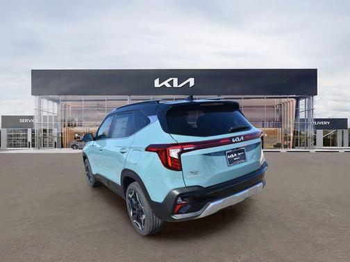 Pluton Blue/Black Roof 2026 Kia Seltos SX