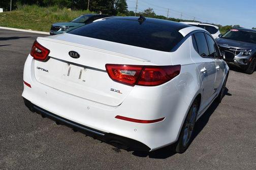 Snow White Pearl 2015 Kia Optima SXL Turbo