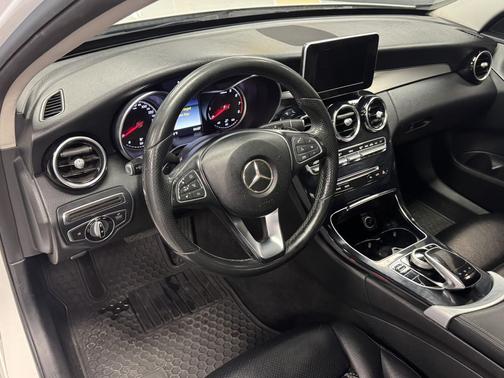 White 2015 Mercedes-Benz C-Class C 300 4MATIC Luxury