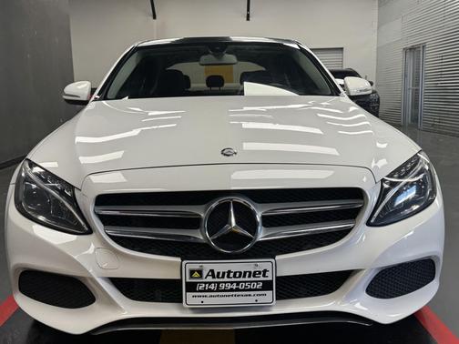 White 2015 Mercedes-Benz C-Class C 300 4MATIC Luxury