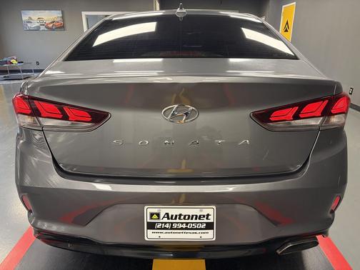 Gray 2018 Hyundai SONATA SEL