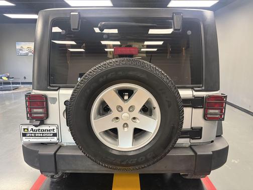 Silver 2011 Jeep Wrangler Sport