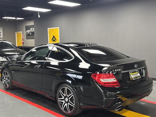 Black 2014 Mercedes-Benz C-Class 2dr Cpe C 250 RWD