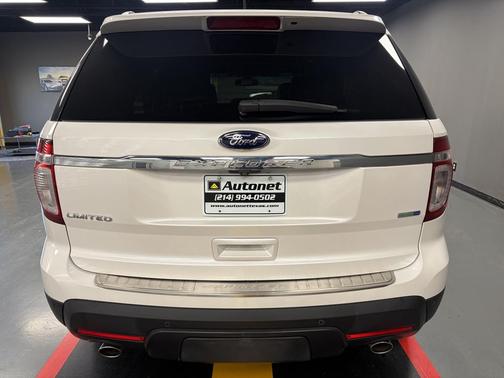 White Platinum Metallic Tri-Coat 2014 Ford Explorer Limited